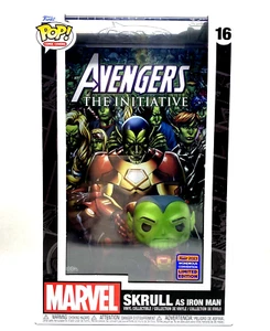 Funko Pop! Comic Cover mit Etui: Marvel Skrull As Iron Man Limited Edition - Bild 1 von 8