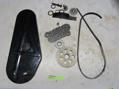 Cubierta de cadena de engranajes de cadena para moto de nieve John Deere Trailfire 340 79 vintage Foto 1 de 4