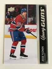 NHL Card,Jesse Ylonen,Young Guns,UD2 2021-22,Montreal 
