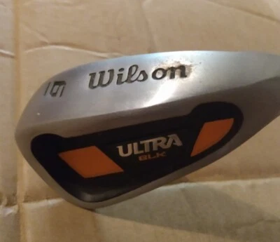 Wilson Ultra BLK 6 Iron Men's Stiff Steel Shaft Righty New - Image 1 of 4
