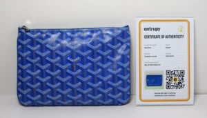 Goyard Senat Zip Pouch Coated Canvas PM - Picture 1 of 13