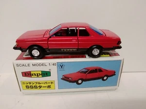 DIAPET G140 1/40 scale NISSAN BLUEBIRD SSS TURBO in red factory mint & boxed - Bild 1 von 4