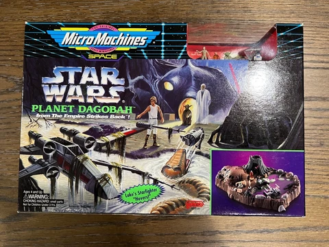 Micro Machines Space Star Wars Planet Dagobah Action Playset Galoob Vintage 1994 Cover