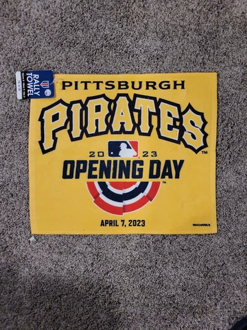 Pittsburgh Pirates Rally Towel Opening Day Chicago White Sox MLB Baseball 4/7/23 Cover