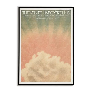 The Velvet Underground Album Poster | Vintage Folk Rock Music Wall Art - Picture 1 of 7