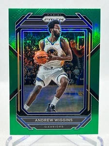Andrew Wiggins 2022-23 Panini Prizm Basketball #114 GREEN PRIZM - Bild 1 von 2