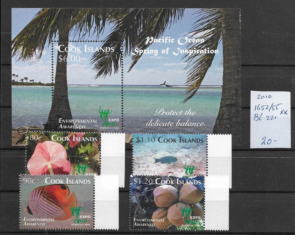 Cook Islands @ 2010  EXPO   SHANGHAI  MNH  Nice Priced @Au.544 - Image 1 of 1