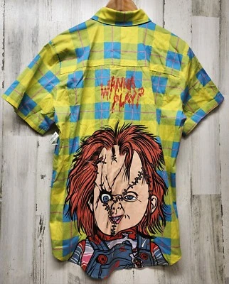 Camisa Chuckie Halloween Horror Nights L Friends' Til The End Universal Studios  Foto 1 de 4