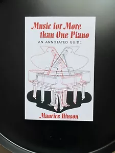 Music for More than One Piano: An Annotated Guide by Maurice Hinson - Picture 1 of 2