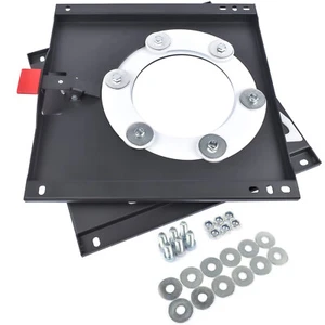 Base giratoria 360° lado conductor/pasajero consola giratoria para Citroen Jumper Boxer 2007- - Imagen 1 de 14