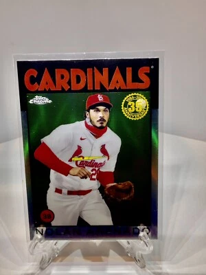 2021 Topps Chrome Nolan Arenado #86BC-5 35th Anniversary St. Louis Cardinals - Image 1 of 2