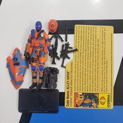 GI Joe 25TH Cobra Island ALLEY VIPER v11 DOCI Complete w Filecard Exclusive POC - Image 1 of 2