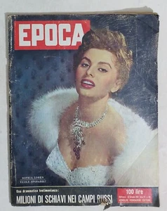 55844 EPOCA 1956 n. 313 - Città spaziale / Ferrovie / Sophia Loren - Bild 1 von 2