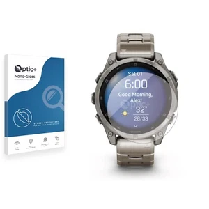 Optic+ Nano Glass Screen Protector for Garmin Fenix 8 (47mm) - Picture 1 of 3