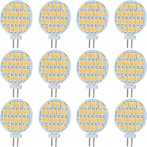 12x G4 LED Lampe DC Warmweiß 3W Leuchtmittel Kleine Birne Stecksockel Seitlich - Bild 1 von 21