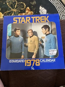 Star Trek Stardate 1978 Kalender Vintage Original Serie - Bild 1 von 15