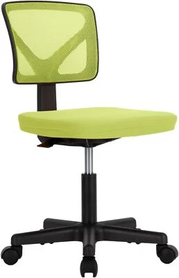 Home Office Desk Chair Ergonomic Armless Adjustable Height Mesh Computer Chiar - Image 1 of 4