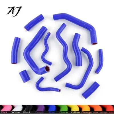 Silicone Radiator Hose For 2004-2007 Honda CBR 1000 RR Fireblade Kits BLUE 12pcs - Imagem 1 de 4