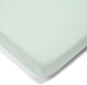Mamas and Papas Cotbed Fitted Sheet - Aqua - Picture 1 of 1