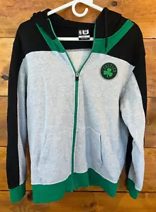 Boston Celtics Full Zip Hooded Sweatshirt Mens Small Basketball NBA - Picture 1 of 6