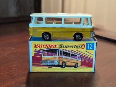 Caja de cerillas Superfast Setra Coach No. de colección 12 en caja original  Foto 1 de 4
