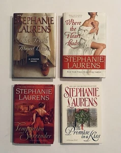 Stephanie Laurens Hardcover Novels Lot Of 4 - Imagen 1 de 2