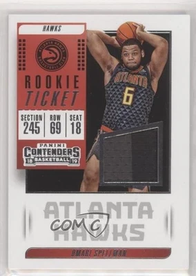 2018-19 Panini Contenders Rookie Ticket Swatches Omari Spellman #RT-OSP RC - Image 1 of 2