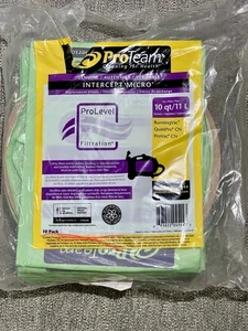 ProTeam Intercept Micro 10q/11L #104544 10-Pack RunningVac QuietPro CN ProVac CN - Picture 1 of 3