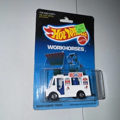 Nuevo camión Hot Wheels 1988 vintage buen humor caballos de batalla raro error de año (1G) Foto 1 de 4