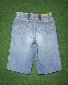 Vintage Zeppelin Jorts 30 12" Skater Grunge Punk Denim Shorts - Bild 1 von 9