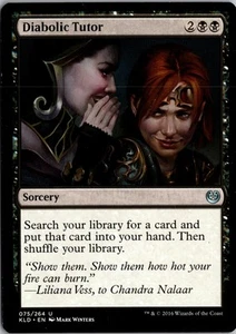 Diabolic Tutor Kaladesh #75 Uncommon - Picture 1 of 2