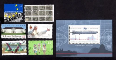 Germany 2007 group of stamps Mi#2593-2594+2598-2601 + Bl.69 MNH CV=19.7$ - Image 1 of 2