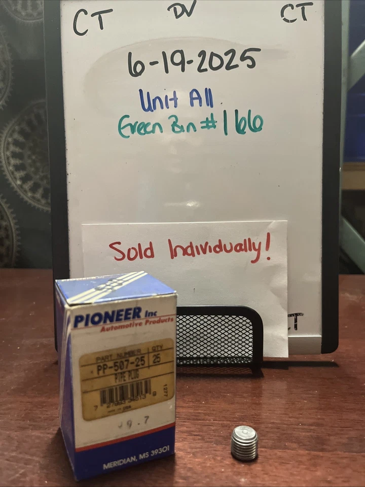 Plugues de tubulação Pioneer PP-507 vendidos individualmente - Imagem 1 de 1