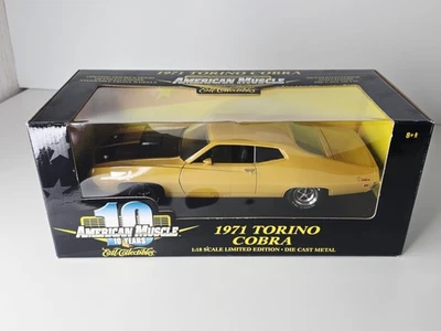 Ertl American Muscle - Ford Torino Cobra 1971 - diecast 1:18 Foto 1 de 4