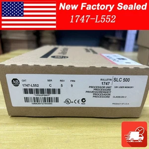NEW Factory Sealed AB 1747-L552 SER C SLC 500 5/05 CPU Processor Unit 1747L552 - Picture 1 of 4
