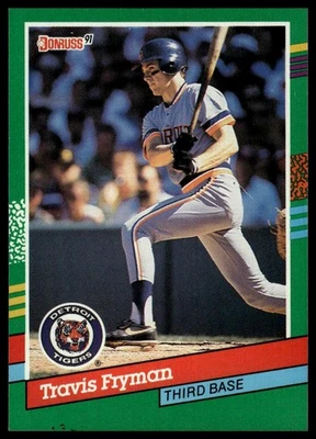 1991 Donruss #768b Travis Fryman - Image 1 of 2