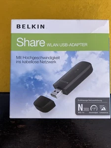 Belkin WLAN Stick USB-Adapter Internet WiFi - Afbeelding 1 van 10