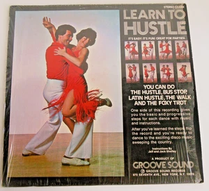 Disco Record LP LEARN TO HUSTLE INSTRUCTIONAL GROOVE SOUND RECORDS - Picture 1 of 10
