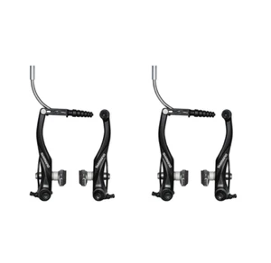 Juego de frenos delanteros y traseros Shimano BR-T4000 MTB Alivio V | negro - Imagen 1 de 3