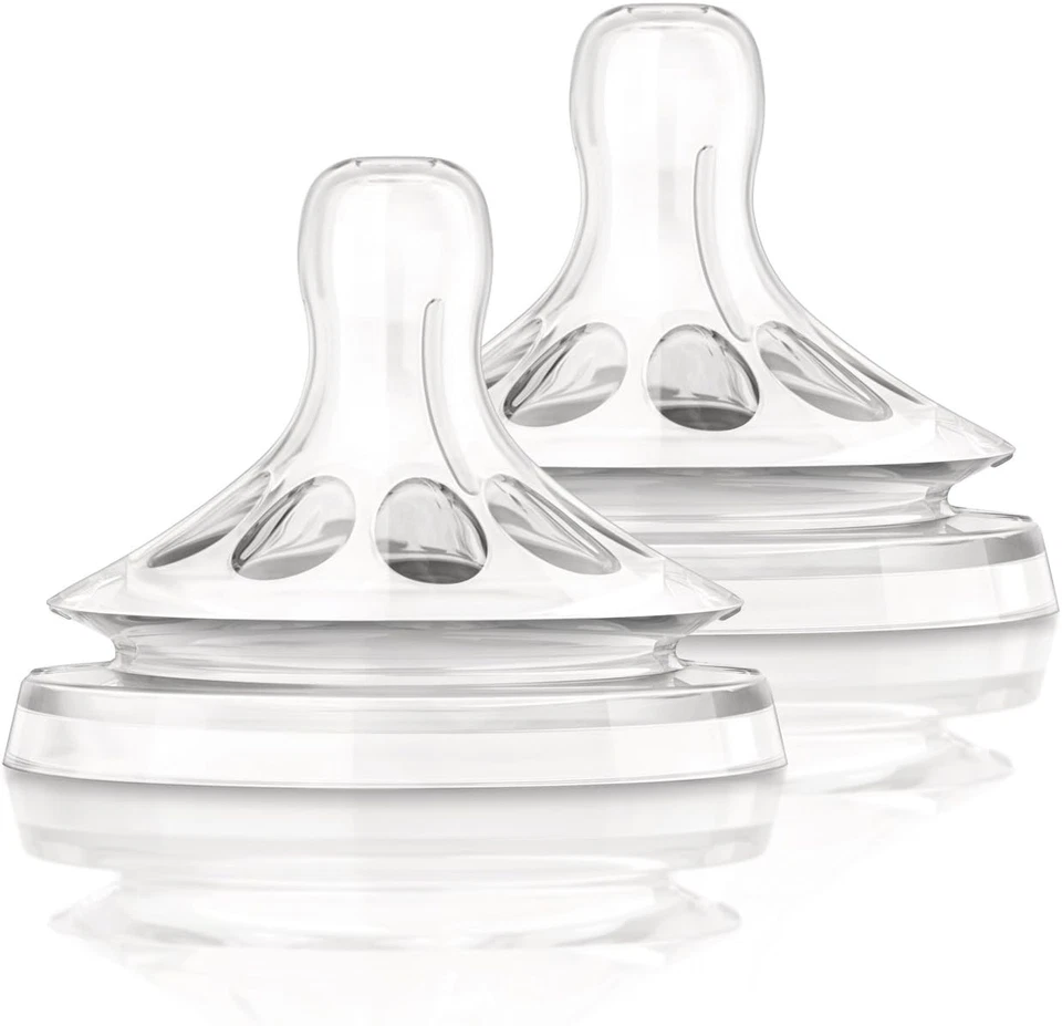 Philips AVENT BPA Free Natural Fast Flow Nipples (Pack of 2)