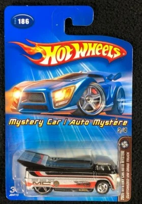 Hot Wheels 2005 Mystery Car Customized VW Drag Truck #186 W/Protective Case - Image 1 of 4