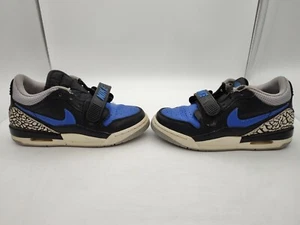 Youth Nike Air Jordan Legacy 312 Basketball Shoes Size 4Y Black/Blue CD9054-041 - Picture 1 of 12