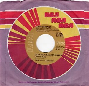 Gary Stewart – Flat Natural Born Goodtimin' Man 1975 RCA Country VG+