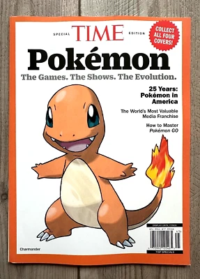 2024 Time Magazine POKEMON GAMES Show EVOLUTION Charmander Cover SPECIAL EDITION - Image 1 of 2