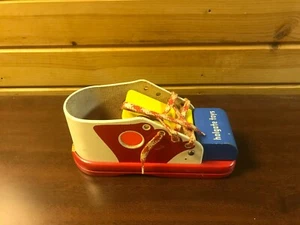 HOLGATE TOYS Vintage Toy Wooden Lace Shoe Kid’s Learn To Tie  - Picture 1 of 3