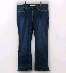 New Denver Hayes Straight Leg Fit Mens Blue Jeans 36x30 100% Cotton - Picture 1 of 7