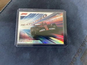 Carlos Sainz 2024 Topps Formula 1 F1 Chrome Re-Charged #RSCH-4 - Picture 1 of 2