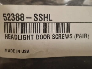 1951-57 Ford Truck Headlight Door Adjustment Screws 52388-SSHL - Picture 1 of 2