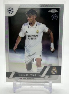 2022-23 Topps Chrome UEFA Club Competitions #114 Bruno Iglesias       - Image 1 of 2