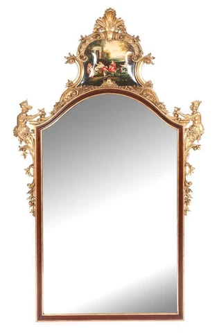 Continental Giltwood Mirror Cover